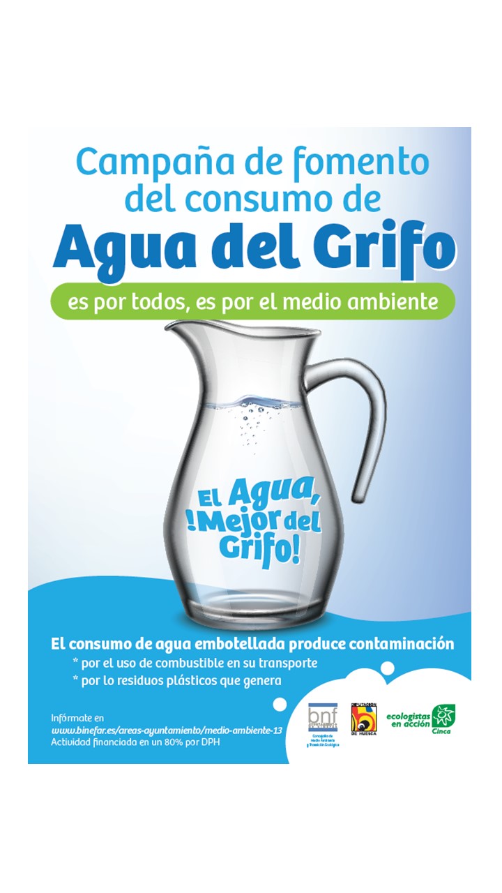 CAMPAÑA:  EL AGUA ¡MEJOR DEL GRIFO!